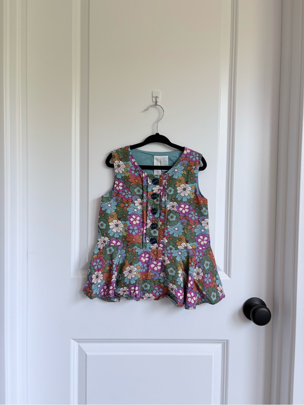 🌼 Matilda Jane Paint by Numbers Meadow Floral Peplum Top